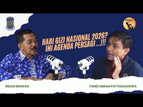Hari Gizi Nasional 2026?? Ini Agenda PERSAGI Provinsi Kalimantan Barat!!! | PERSAGI Provinsi Kalimantan Barat PODCAST Eps. 16